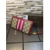 Gucci Rania Original GG zip around wallet 353651 in red