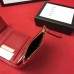 Gucci GG Marmont Matelassé Chevron Leather Wallet 474802 Hibiscus Red 2018