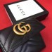 Gucci GG Marmont Matelassé Chevron Leather Wallet 474802 Black 2018