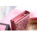 Gucci Eye Print Short Wallet 516938 Pink 2018