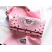 Gucci Eye Print Long Wallet 516937 Pink 2018