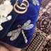 Gucci Blue GG Marmont Embroidered Velvet Mini Bag