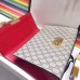 Gucci Red Padlock Medium GG Supreme Shoulder Bag