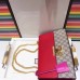 Gucci Red Padlock Medium GG Supreme Shoulder Bag