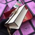 Gucci White Sylvie Leather Mini Chain Bag