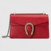 Gucci Red Dionysus Small Leather Shoulder Bag