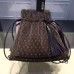 Louis Vuitton medium TRIANGLE WAR POUCH BLACK