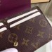 Louis Vuitton Monogram Canvas Sarah Wallet Purple