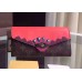 Louis Vuitton Monogram Canvas Sarah Wallet Totem M61348