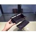 Louis Vuitton Monogram Empreinte Clemence Wallet Black