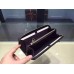 Louis Vuitton Monogram Empreinte Clemence Wallet Black