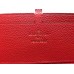 Louis Vuitton Monogram Empreinte Clemence Wallet Red