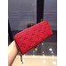 Louis Vuitton Monogram Empreinte Clemence Wallet Red