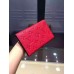 Louis Vuitton Monogram Empreinte Compact Curieuse Wallet Red