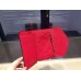 Louis Vuitton Monogram Empreinte Compact Curieuse Wallet Red