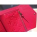 Louis Vuitton Monogram Empreinte Compact Curieuse Wallet Red