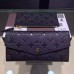 Louis Vuitton Monogram Empreinte Sarah Wallet Black