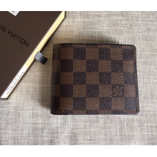 LOUIS VUITTON MULTIPLE WALLET N63245 COFFEE