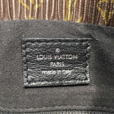 Louis Vuitton medium TRIANGLE WAR POUCH red