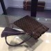 Louis Vuitton TRIANGLE WAR POUCH black