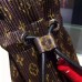 Louis Vuitton TRIANGLE WAR POUCH red