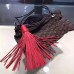 Louis Vuitton TRIANGLE WAR POUCH red