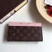 Louis Vuitton MONOGRAM CANVAS Pallas WALLET M58414 ballet pink(1c108-711312)