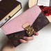 Louis Vuitton MONOGRAM CANVAS Pallas WALLET M58414 ballet pink(1c108-711312)