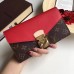 Louis Vuitton MONOGRAM CANVAS Pallas WALLET M58414 Red(1c108-711313)