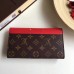 Louis Vuitton MONOGRAM CANVAS Pallas WALLET M58414 Red(1c108-711313)