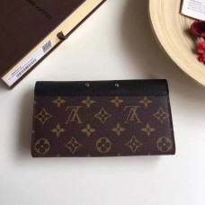 Louis Vuitton MONOGRAM CANVAS Pallas WALLET M58414 Black(1c108-711314)