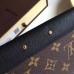 Louis Vuitton MONOGRAM CANVAS Pallas WALLET M58414 Black(1c108-711314)