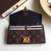 Louis Vuitton MONOGRAM CANVAS Pallas WALLET M58414 Black(1c108-711314)