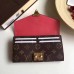 Louis Vuitton MONOGRAM CANVAS Pallas WALLET M58414 Dark pink(1c108-711316)