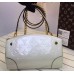 LOUIS VUITTON SANTA MONICA LUTCH White M50408