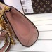 LOUIS VUITTON SANTA MONICA LUTCH Rose Ballerine M50410