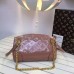 LOUIS VUITTON SANTA MONICA LUTCH Rose Ballerine M50410