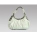 LOUIS VUITTON Cowhide Handbag in White