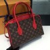 Louis Vuitton Monogram Canvas and Calf Leather Florine Bag M42270 cherry 2017(75202)