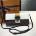 Louis Vuitton Monogram Reverse Canvas Column Clutch Bag M54617 2017(75203)