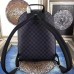 Louis Vuitton Josh Backpack Bag N41473 Damier Graphite Canvas 2016(75506)