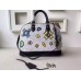 LOUIS VUITTON LARGE ALMA PM EPI LEATHER BLANC GRIS