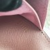 Louis Vuitton Monogram Canvas Envelop Rosalie Coin Purse M62361 Pale Pink