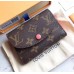 Louis Vuitton Monogram Canvas Envelop Rosalie Coin Purse M62361 Pink