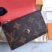 Louis Vuitton Monogram Canvas Envelop Rosalie Coin Purse M62361 Pink