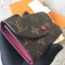 Louis Vuitton Monogram Canvas Envelop Rosalie Coin Purse M41939 Fuchsia