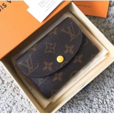 Louis Vuitton Monogram Canvas Envelop Rosalie Coin Purse M62361 Yellow