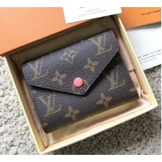 Louis Vuitton Monogram Canvas Envelop Victorine Wallet M62360 Pink