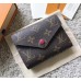 Louis Vuitton Monogram Canvas Envelop Victorine Wallet M41938 Fuchsia