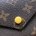 Louis Vuitton Monogram Canvas Envelop Victorine Wallet M41938 Yellow